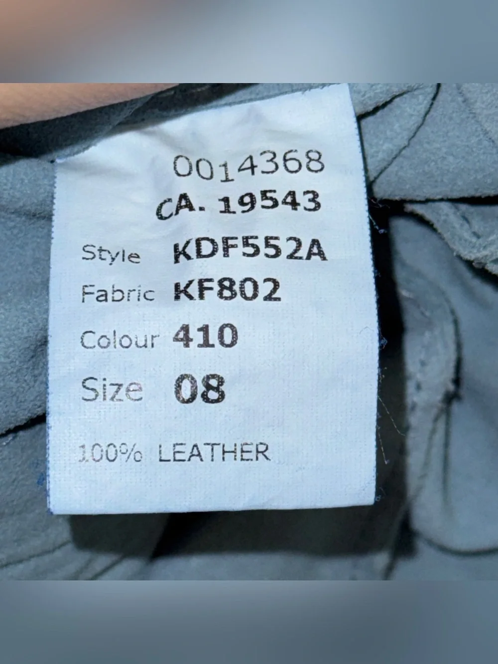 Michael Kors Blue Suede Leather Moto Jacket Italy Made Biker Chic Streetwear 8